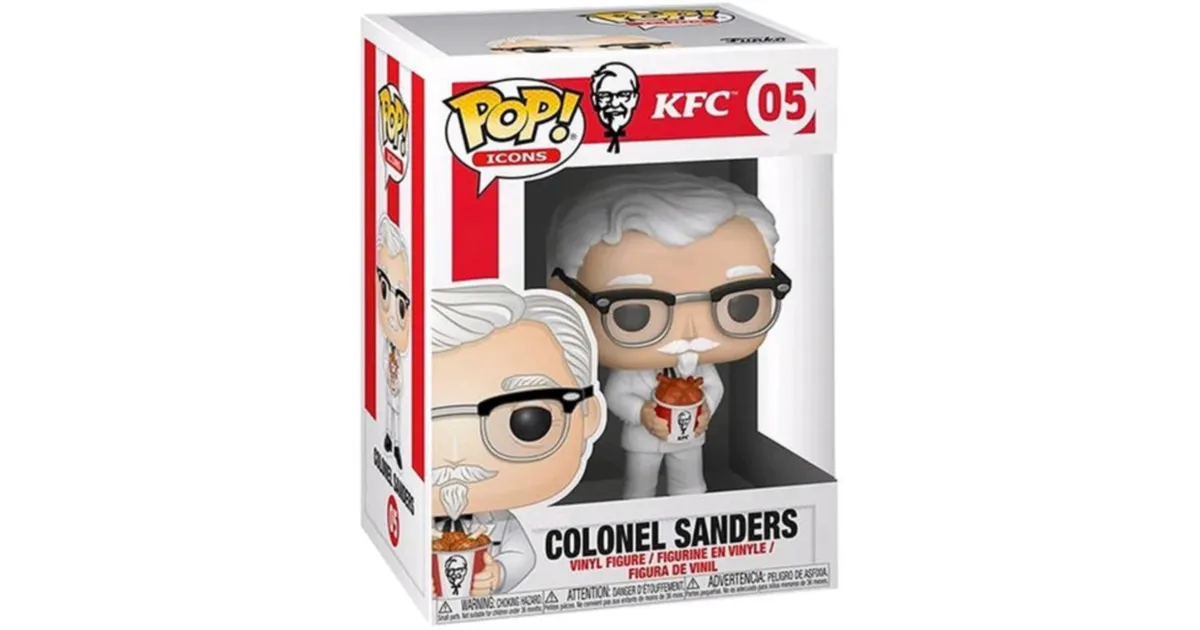 Buy Funko Pop! #05 Colonel Sanders (Chicken Bucket)