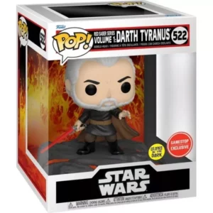 Buy Funko Pop! #522 Red Saber Series Volume 1: Darth Tyranus (Glow In The Dark)