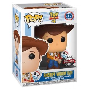 Buy Funko Pop! #535 Sheriff Woody holding Forky
