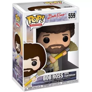 Buy Funko Pop! #559 Bob Ross (with Paintbrush)