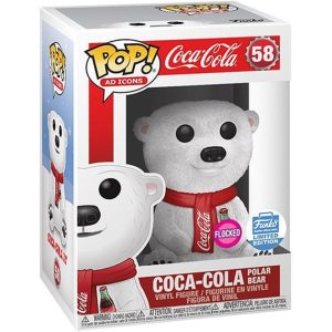 Buy Funko Pop! #58 Coca- Cola Polar Bear (Flocked)