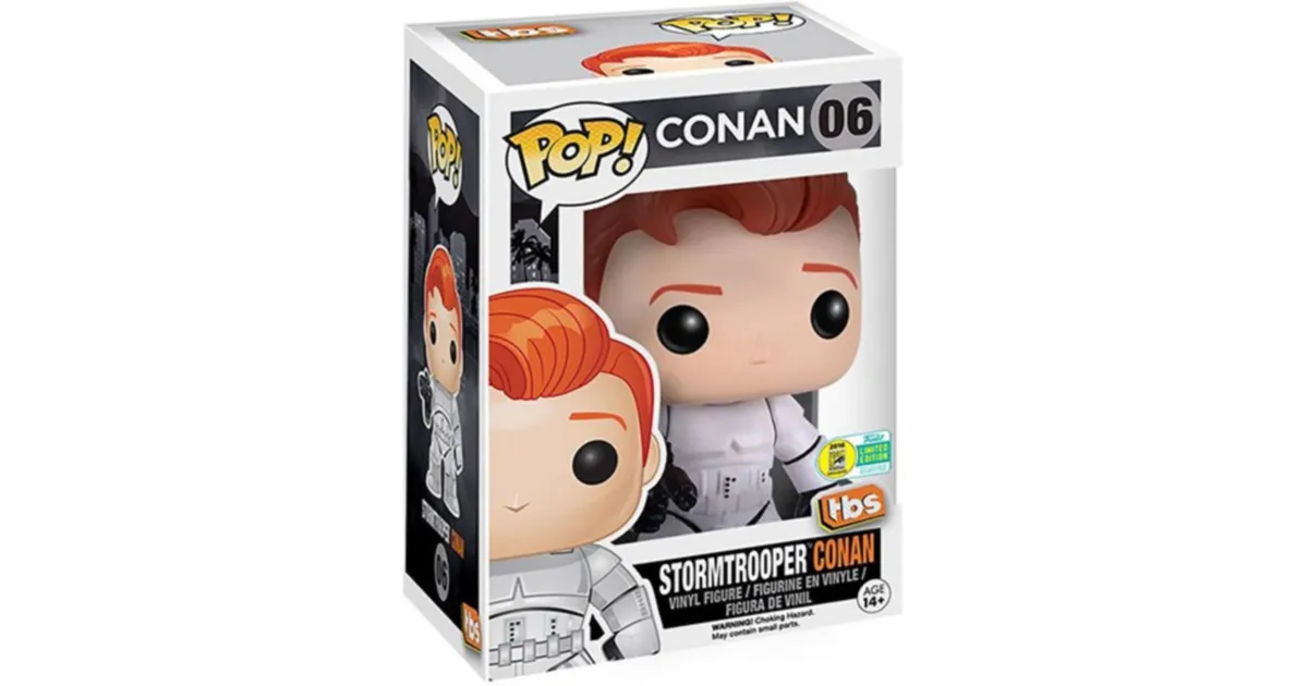 Buy Funko Pop! #06 Conan O'Brien As Stormtrooper