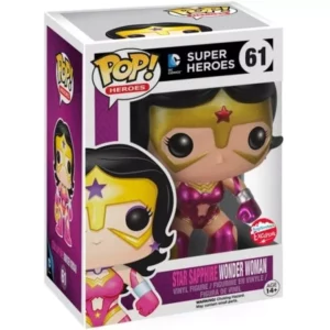 Buy Funko Pop! #61 Wonder Woman as Star Sapphire (Metallic)