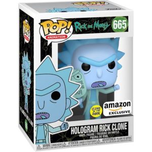 Buy Funko Pop! #665 Hologram Rick Clone