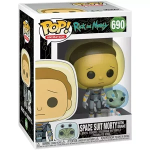Buy Funko Pop! #690 Space Suit Morty with Snake