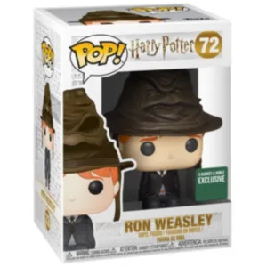 Buy Funko Pop! #72 Ron Weasley with Sorting Hat