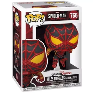 Buy Funko Pop! #766 Miles Morales (S.T.R.I.K.E. Suit)