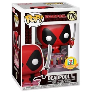 Buy Funko Pop! #776 Deadpool in Cake (Metallic)