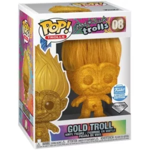 Buy Funko Pop! #08 Gold Troll (Diamond Glitter)