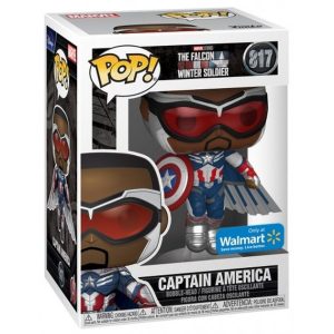 Buy Funko Pop! #817 Captain America (Metallic)