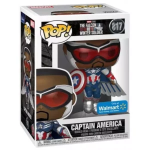 Buy Funko Pop! #817 Captain America (Metallic)
