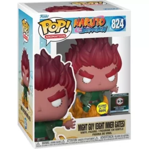 Buy Funko Pop! #824 Might Guy Eight Inner Gates (Glow in the Dark)