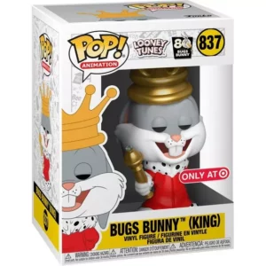 Buy Funko Pop! #837 Bugs Bunny King (Metallic)