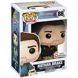 Buy Funko Pop! #88 Nathan Drake (Naughty Dog shirt)
