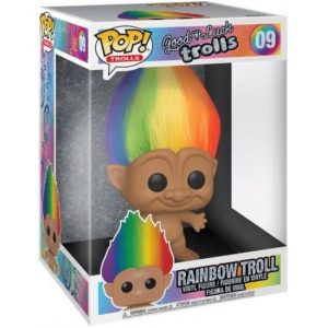 Buy Funko Pop! #09 Rainbow Troll (Supersized) (Chase)