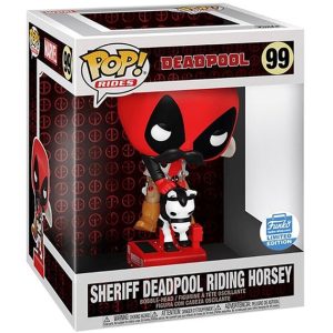 Buy Funko Pop! #99 Sheriff Deadpool Riding Horsey