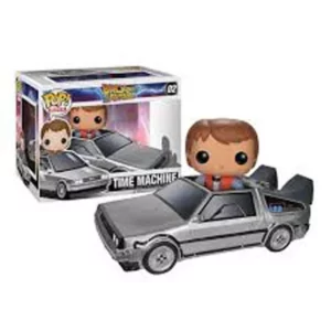Buy Funko Pop! Back to the Future Marty with Delorean Mcfly Funko Pop! Vinyl