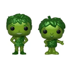 Buy Funko Pop! Green Giant & Sprout Metallic EXC Funko Pop! Vinyls 2-Pack
