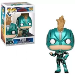 Buy Funko Pop! Marvel Captain Marvel Vers with Helmet EXC Funko Pop! Vinyl