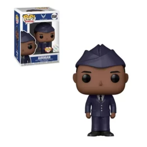 Buy Funko Pop! #USAF Airman Military Air Force (Male African American) (Dress Blues)