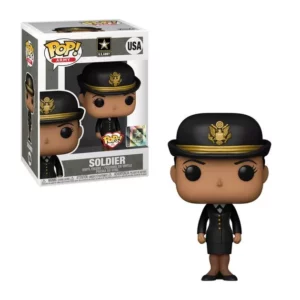 Buy Funko Pop! #USA Soldier Military Army (Female Hispanic) (Suit)