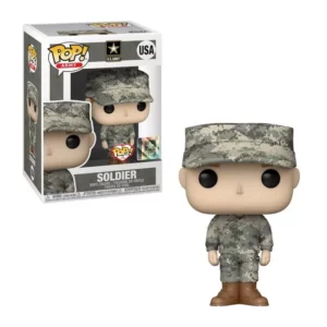 Buy Funko Pop! #USA Soldier Military Army (Male Caucasian) (Camo)