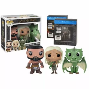 Buy Funko Pop! #PACK Khal, Khaleesi, And Rhaegal