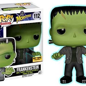 Funko - Figurine Classic Monsters - Frankenstein Glow in the Dark Exclu Pop 10cm - 0849803046545
