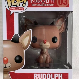 Funko POP! 03 HOLIDAYS RUDOLPH THE RED NOSED REINDEER VINYL FIGURE 03 New