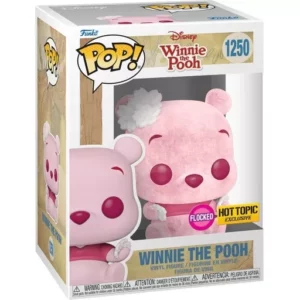 #1250 Winnie The Pooh (Cherry Blossom & Flocked)