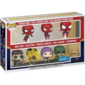 #PACK Spider-Man, Friendly Neighborhood Spider-Man, The Amazing Spider-Man, Doc Ock, Electro, Green Goblin, The Lizard & Sandman