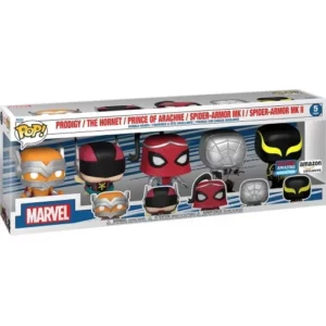 #PACK Prodigy, The Hornet, Prince Of Arachne, Spider-Armor MK I & Spider-Armor MK II