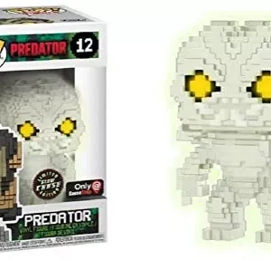 Funko Pop! 8-Bit #12 Predator Glow in The Dark Predator Chase (Gamestop Exclusive)