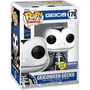 #170 Geicoween Gecko (Glow In the Dark)