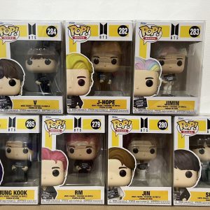 Funko Pop BTS Butter COMPLETE SET, BRAND NEW with protector