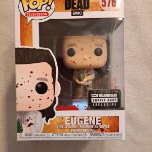 Funko Pop! Eugene #576 (BLOODY AMC Supply Drop EXCLU. w/sleeve) [Walking Dead]
