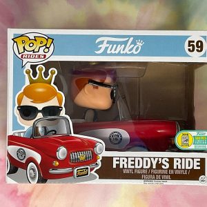 Funko Pop Freddy’s Ride #59 2016 SDCC 500 pc Limited Edition GRAIL Freddy - A01