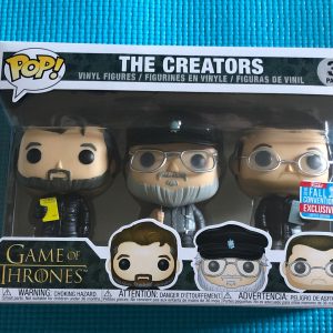 Funko Pop! Game of Thrones The Creators 3 Pack 2018 Fall Convention Exclusive