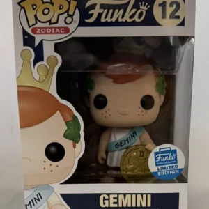 Funko Pop Gemini 12 Zodiac Freddy Funko W/Protector