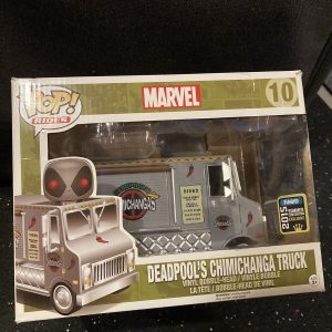 Funko Pop! Marvel Rides Deadpools Chimichanga Truck #10 2015 Summer Convention