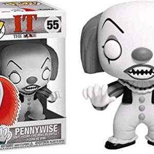 Funko Pop Movies: IT - Classic Black and White Pennywise Collectible Figure, Multicolor