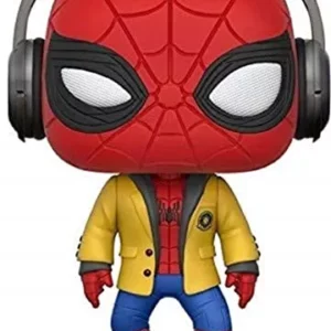 Funko Pop! Movies: Spider-Man HC - Spider-Man W/Headphones Collectible Vinyl Figure,Multi-colored