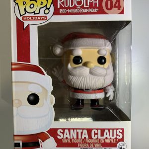 Funko Pop! Rudolph And The Red-Nosed Reindeer #04 Santa Claus Vinyl Figure. DENT