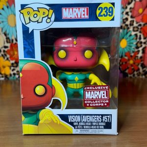 Funko Pop! Vinyl: Marvel - Vision (Avengers #57) #239 - Marvel Collector Corps