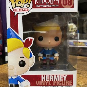 Funko Pop! Vinyl: OG Rudolph the Red-Nosed Reindeer - Hermey the Elf #8 RARE 08