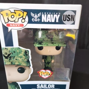 NEW FUNKO POP! Military: Navy - Working Uniform Female Vinyl Figure