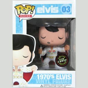 Buy Funko Pop! #03 1970's Elvis (Glow in the Dark)