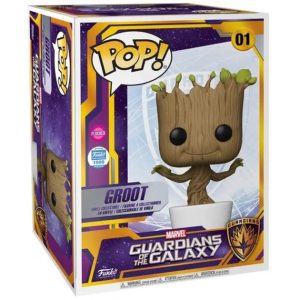 Buy Funko Pop! #01 Groot (Supersized 18'' & Flocked)