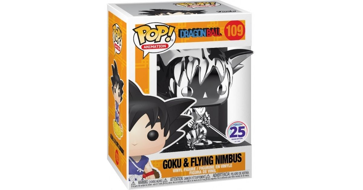 Buy Funko Pop! #109 Goku With Flying Nimbus (Chrome Silver)
