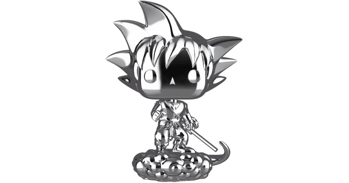 Buy Funko Pop! #109 Goku With Flying Nimbus (Chrome Silver)